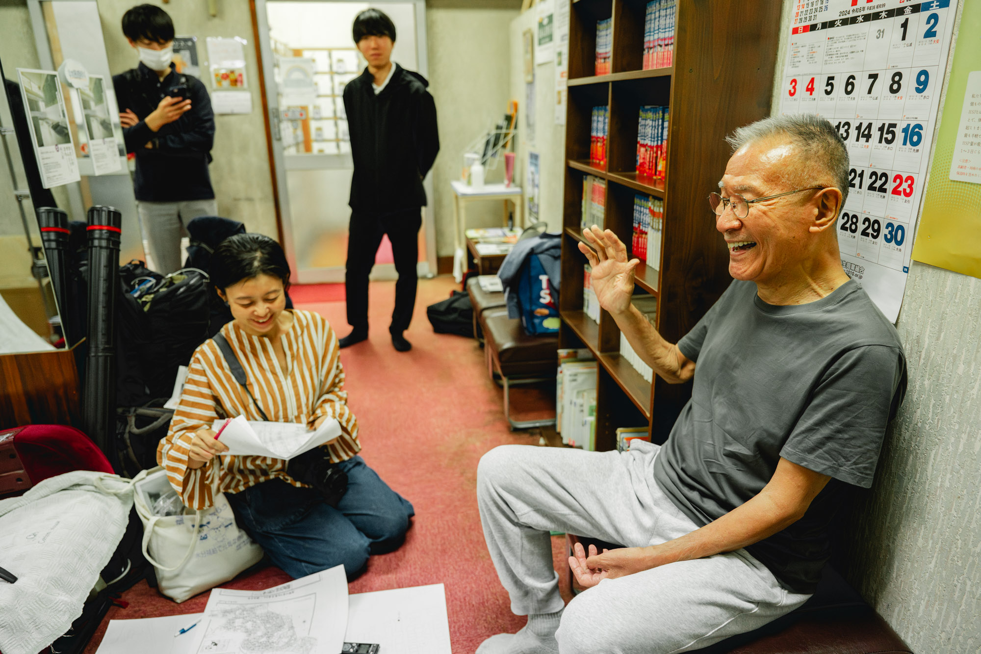 藤乃湯でのせんとうとまちワークショップの様子。<br>▶︎藤乃湯とまちについて